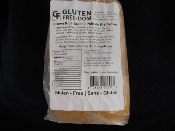 Gluten Free Brown Sandwich Buns (GlutenFree-dom) 6 Pack