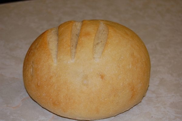 Sour Dough 450g Round Bread Thick Sliced (3/4")